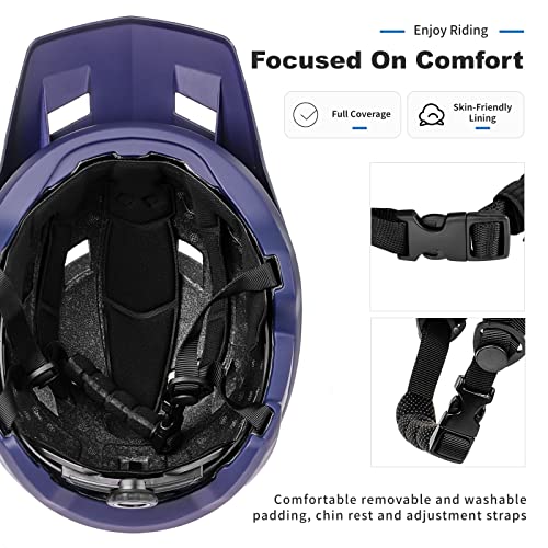 BATFOX Bike Helmet,Mountain Bike Helmet Helmets for Men