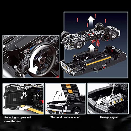 QIXIAOCYB XSuper Technics Racing Car mit Motor GT1817PCS Fernbedienung Exclusive Sammlbare RC-Auto für Kinder Erwachsene… – Bild 3