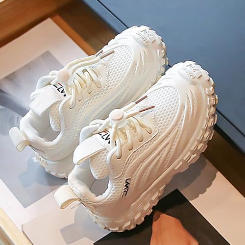 Kids Sneakers Luminous Design Thick Bottom Lightweight Non Slip Mesh Upper for Running School and Everyday Play4