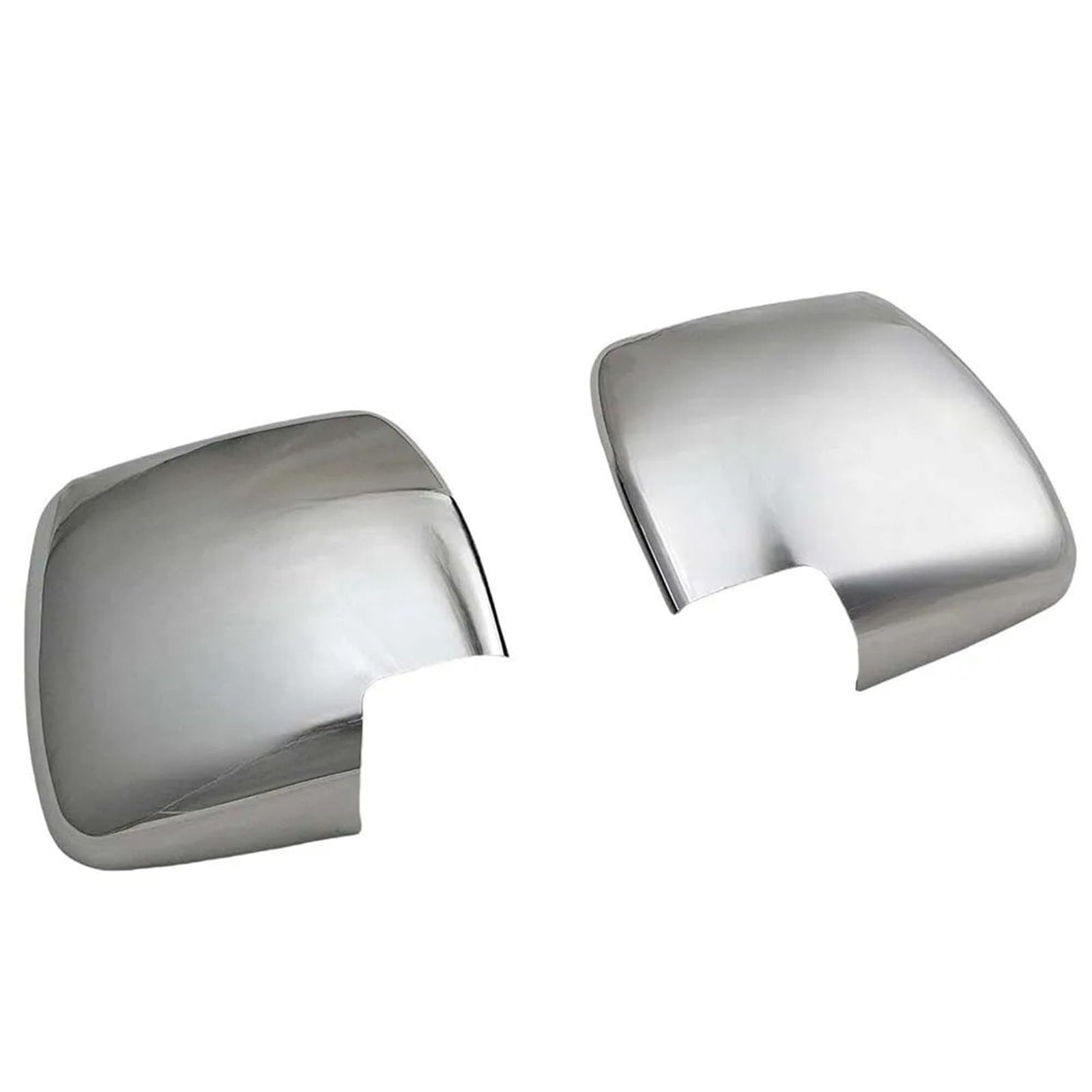 Auto Spiegelkappen Für Toyota Für Hiace Für Pendler 2008-2016 Chrom Silber Tür Spiegel Abdeckung Trim Auto Rück Zubehör Außenspiegelkappe