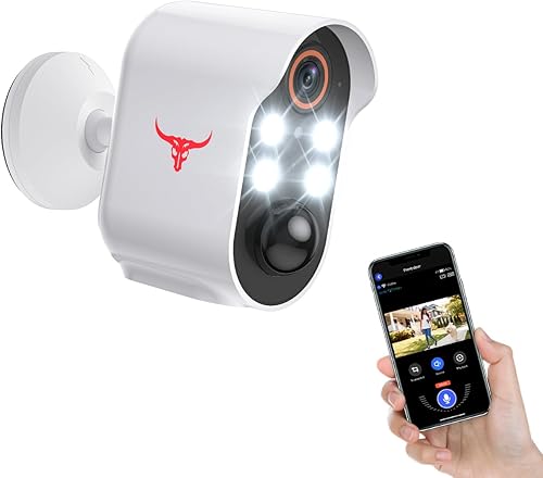 Cámara de seguridad inalámbrica, detección humana, vista en vivo, almacenamiento en la nube, visión nocturna a color, WiFi 2.4G, vigilancia interior