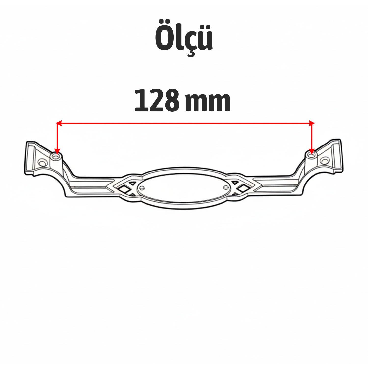 Kapadokya 128 mm Antik Bakır Metal Kulp Mobilya Çekmece Dolap Kapak Kulpu Dayanıklı Kulbu Kulpları