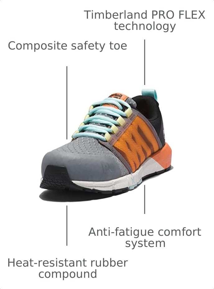 Image of Timberland PRO Men's Radius Composite Safety Toe Athletic Industrial Work Shoe