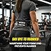 PULSEIT Core Pro Weightlifting Belt, Black Leather, Adjustable Buckle, Back Support for Gym Training