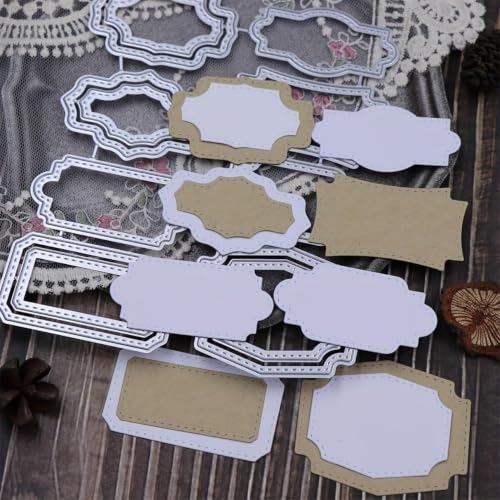 Lapoo 3D Backgrounds Frame Metal Cutting Die for Scrapbookin...