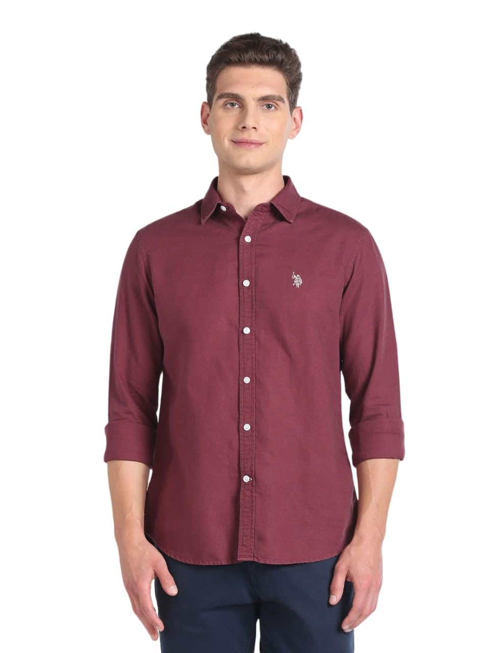 u.s. polo assn. Men's Cotton Regular Fit Shirt-picture-33