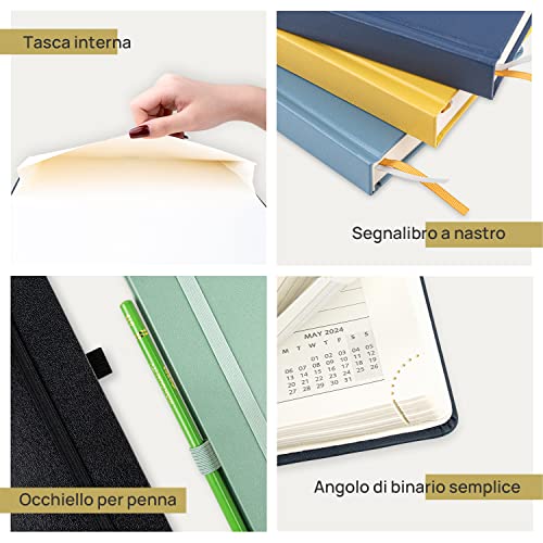 POPRUN Agenda 2024 Settimanale Verticale 26,5 x