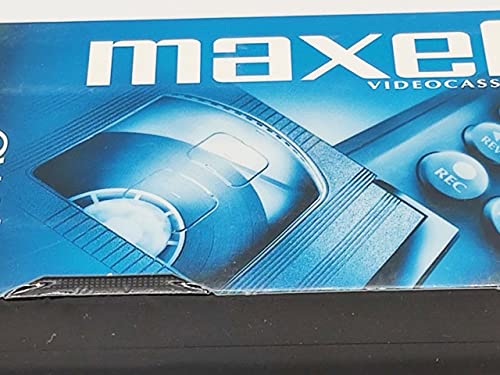 Videocasete para uso de intervalos Maxell T-120 Std formato clásico de cinta de vídeo estándar 4