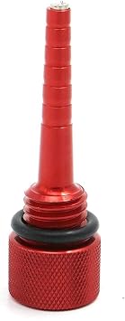Motoparty Oil Dipstick for Predator 3500 Inverter Generator Oil Fill Cap Dip Stick with O-Ring, Engine Protection ReplacementRed