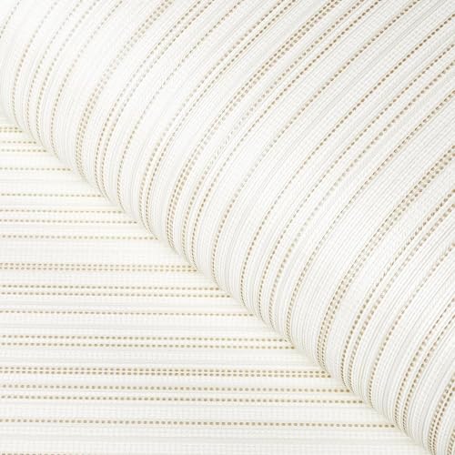 Papier peint texturé lin beige pour masquer imperfections mur