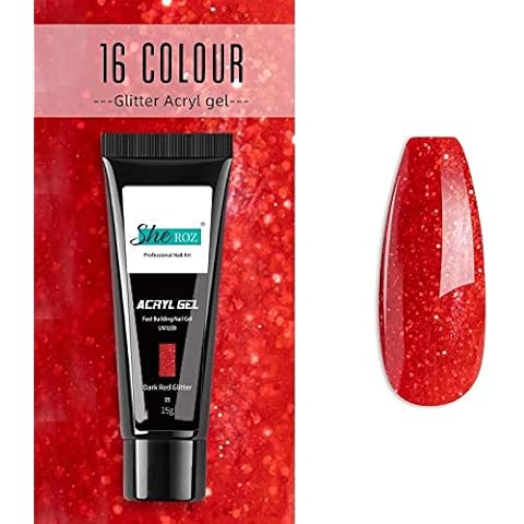 Poly Builder Gel Jelly Crystal Nail Art Glue Quick Extension POLYGEL Cover
