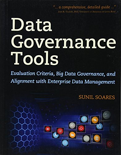 Data Governance Tools: Evaluation Criteria, Big Data Governance, and Alignment with Enterprise Data Management