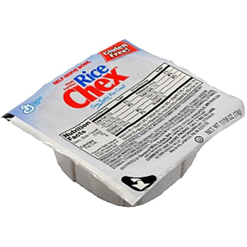 GeneralMills LR/D CEREAL RICE CHEX BOWL PAK 96 CASE .68 OUNCE, .68-ounces (Pack of96)