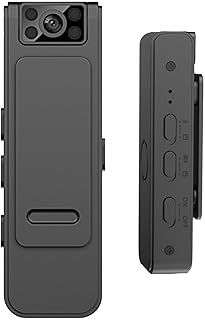 HD 1080P Noise Reduction Camera - 2023 New HD 1080P Noise Reduction Camera -Portable Mini Video Recorder - Body Worn Cameras With 180° Adjustment Wearable Mini HD Video Recorder Night Vision Recorder