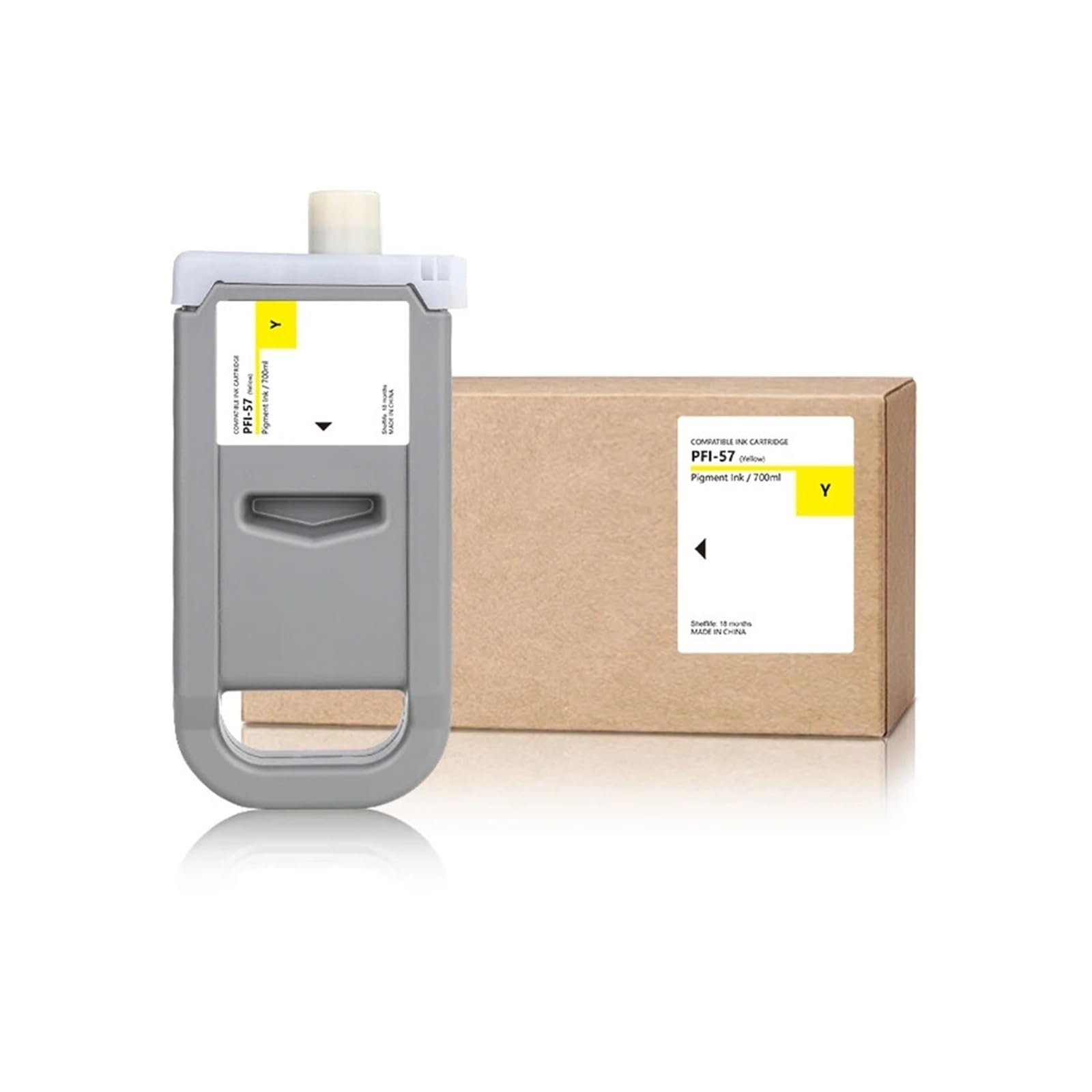 Cartuccia d'inchiostro PFI57, compatibile con Canon