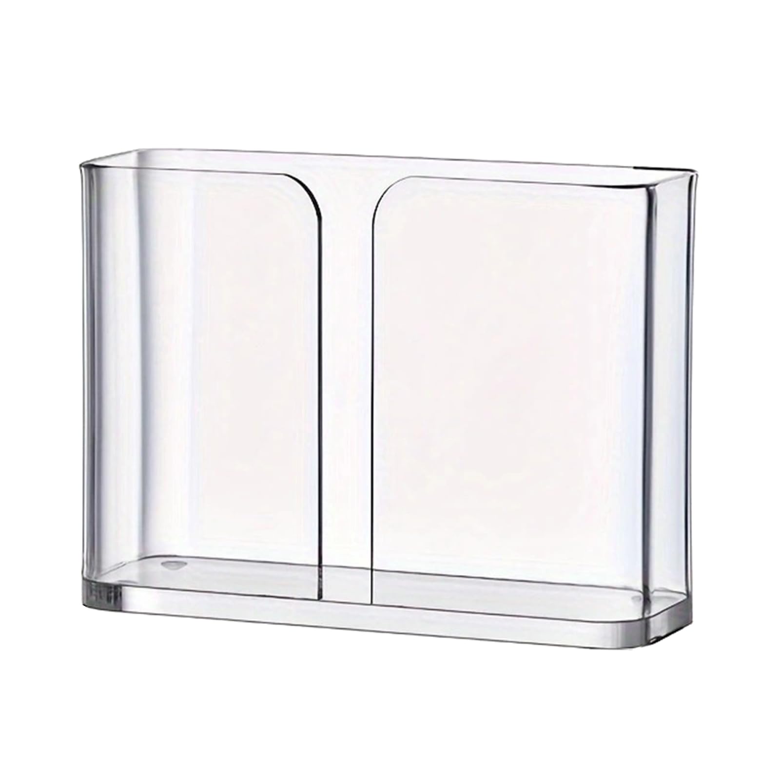 LiRRvb Napkin Organizers Stand Transparents Acrylic Luncheon Napkins Dispenser Serviette Organizers for Kitchens Kitchen Napkin Container