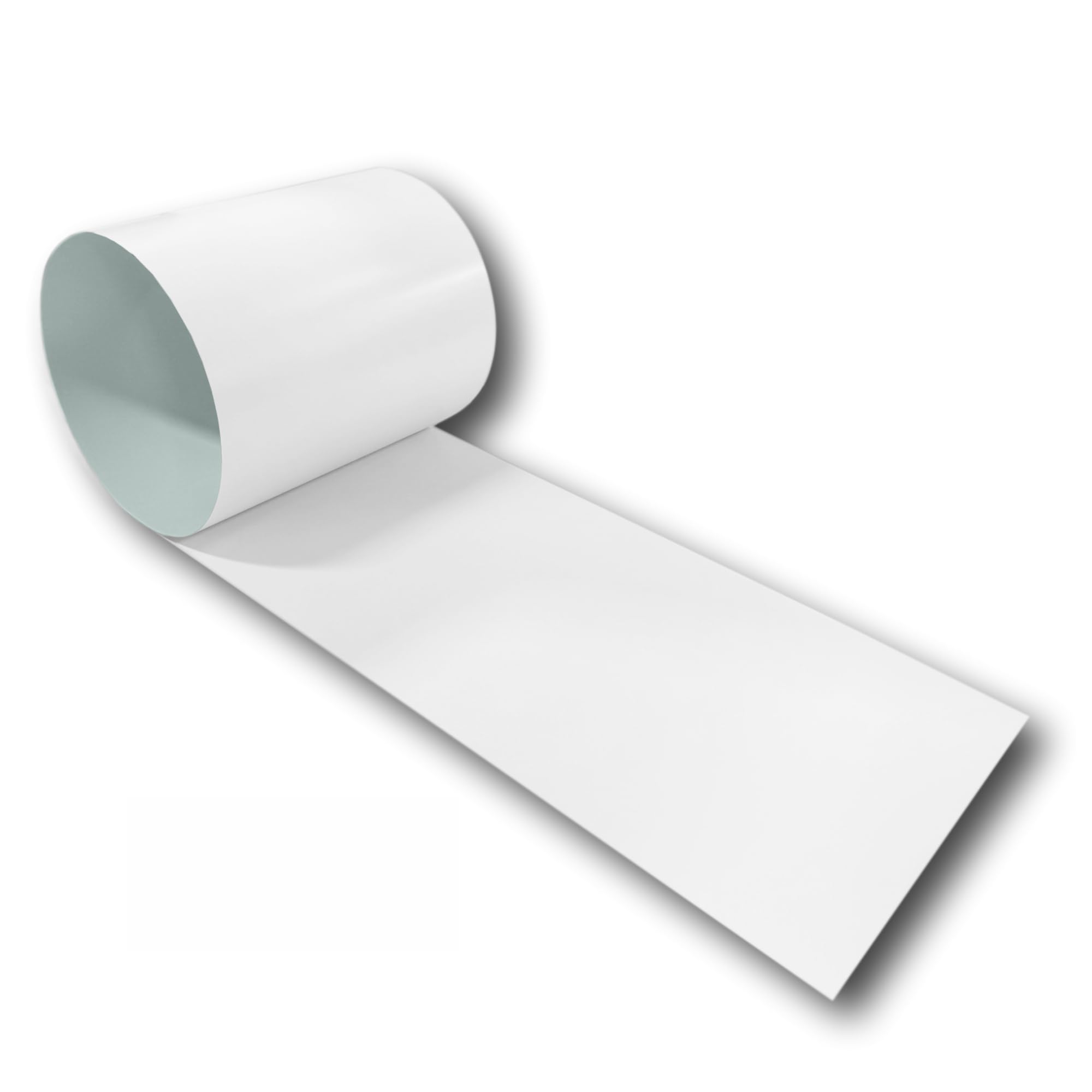 EAGLE 1: 26 Gauge General Use or Roofing Flashing Rolls - DIY or Contractors (White, 8 in x 10 FT)