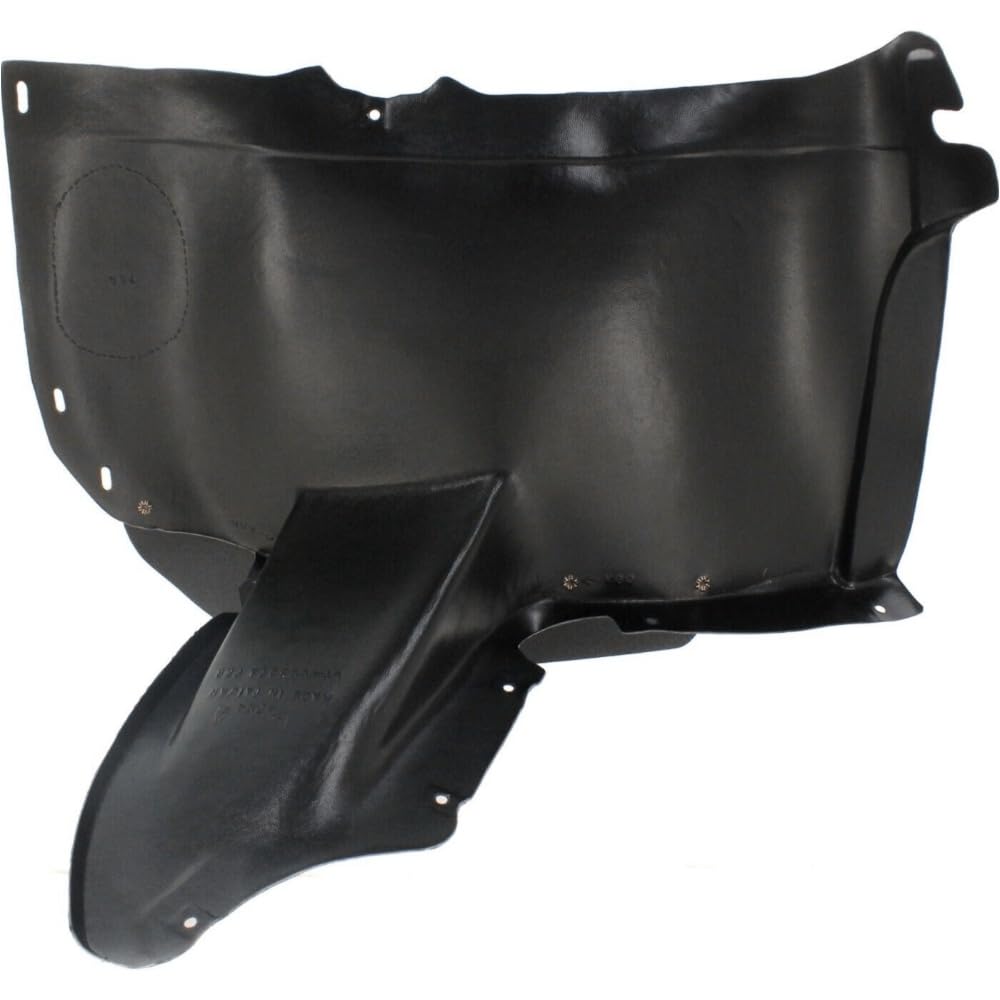 HDOZTOJI 1pc Wheel Liner Front Right Passenger Side Plastic Section for VW for GTI 2010-2013 for Golf 2010-2013 for Golf R 2012-2013 Without Hole