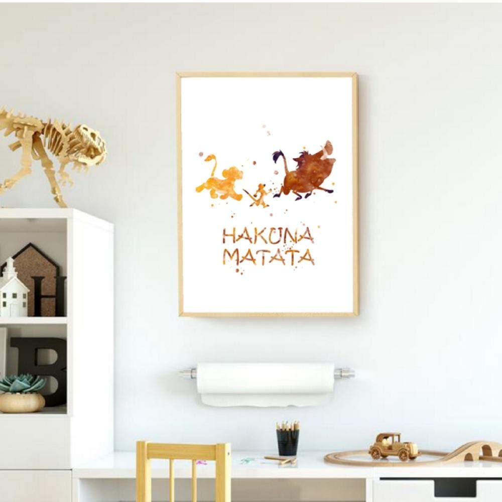 Amazon.co.jp: 西洋絵画 ディズニー ライオンキング LION KING