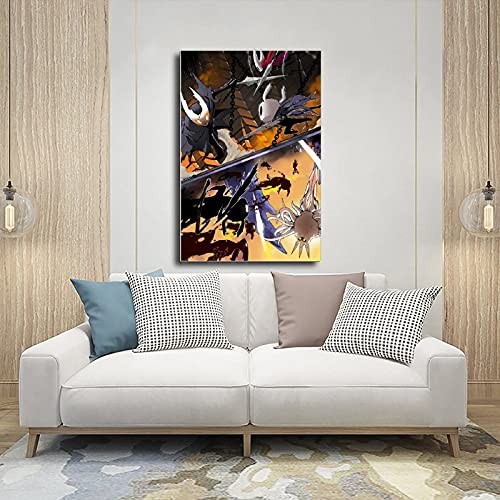 HUANGCHOU Game Poater Hollow Knight 58 Poster su