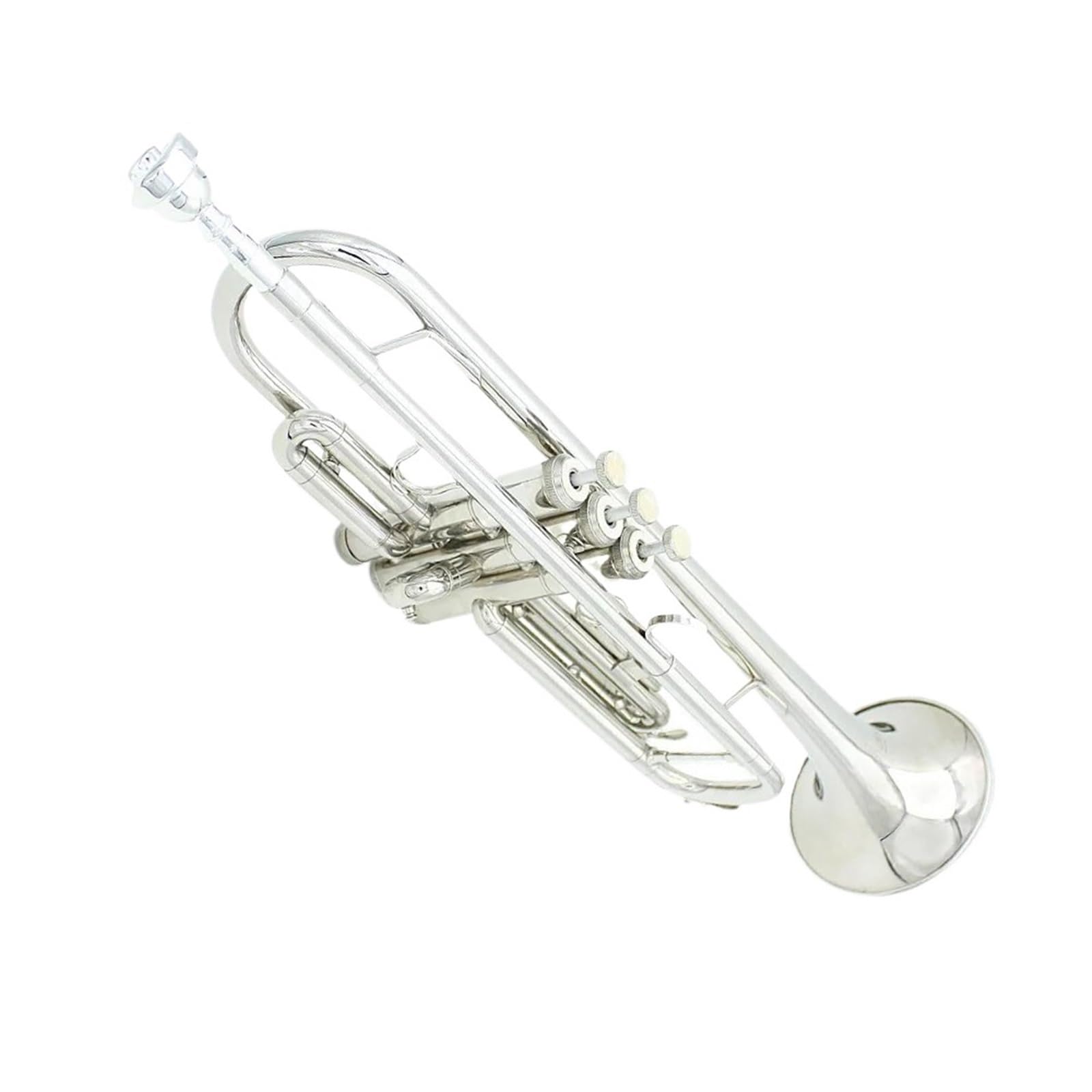Zestaw instrumentów dętych blaszanych trąbka Profesjonalny Instrument Dęty Blaszany Bb Z Ustnikiem Rękawiczkami Ściereczką Do Czyszczenia Paskiem I Akcesoriami
