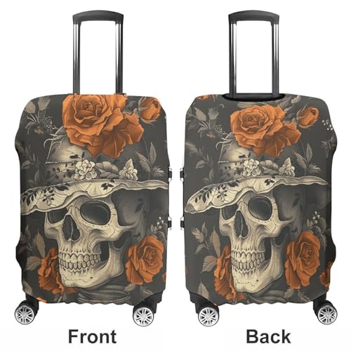 Wearing A Hat Suitcase Covers Luggage Protector - Travel Elastic Baggage Case Protective, Washable Anti-scratch Large Suit Case Cover for Suitcases Fits 19-32 Inch Luggages S3