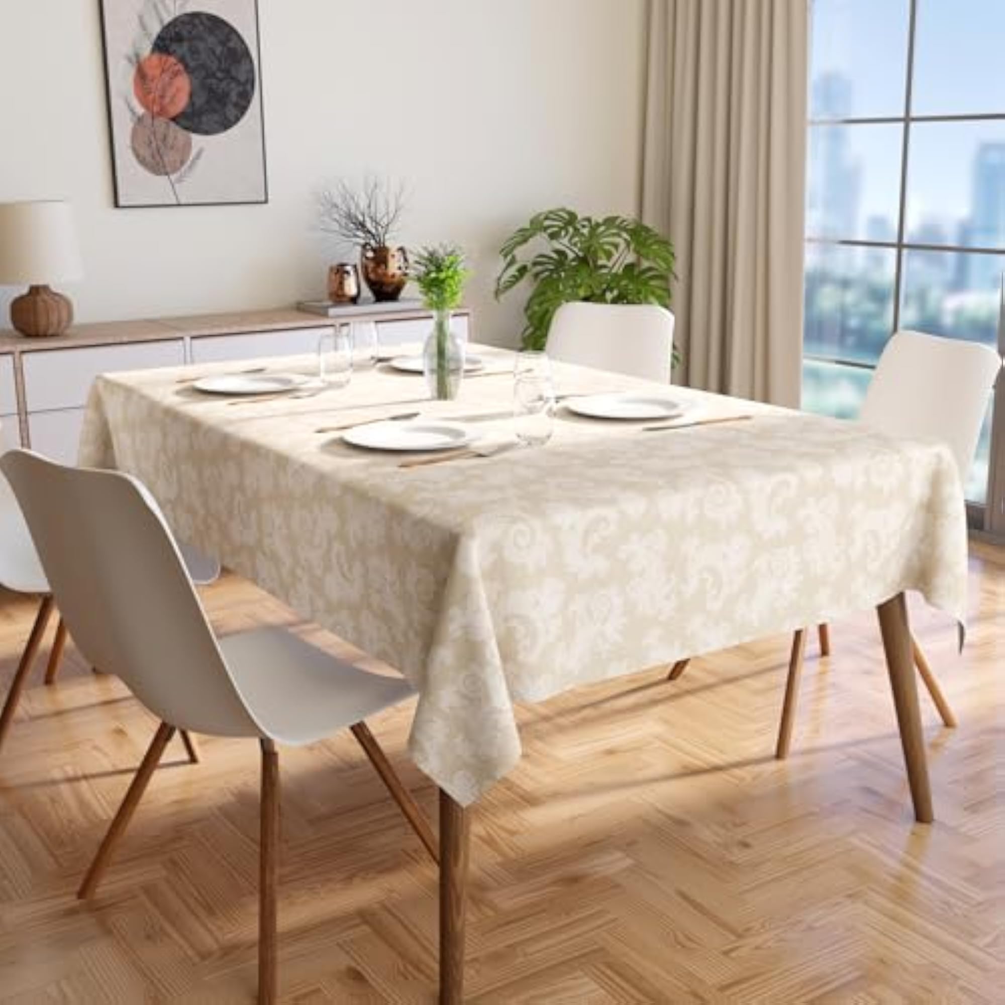 XO Dining Table Cloth for 8 to 10 Seater