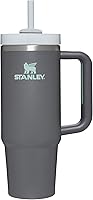 Vista 41 de STANLEY Quencher H2.0 FlowState - Vaso térmico de acero inoxidable con aislamiento al vacío, vaso con tapa y pajita para agua, té o café helado