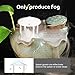Mxmoonant 350ml/H Ultrasonic Mist Maker Fogger Metal Atomizer with Removable Splash Guard for Water Fountain Pond Pot Rockery Sink