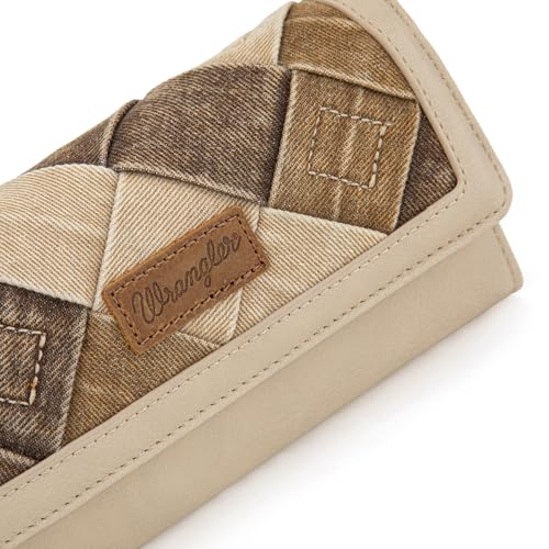 Montana West X Wrangler Wallet for Women Phone Wristlet Wallet Ladies Felame Large Capacity Clutch Wallets with Coin Purse4