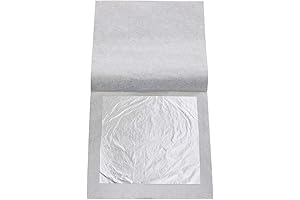 Edible Silver Leaf Sheets (Pure Silver Vark for Sweets)