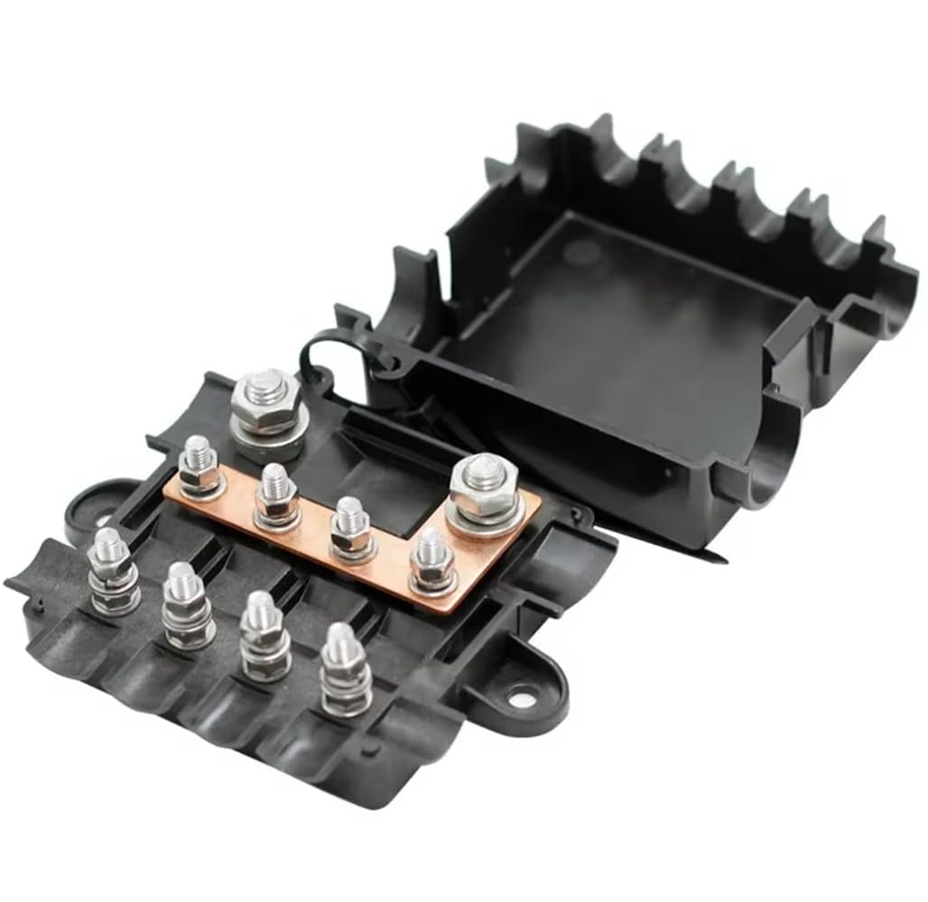 Scatola A 5 Vie M8 M5 Midi Mega Mini Mini Fusibile per Fusibile 12V 36V per Cavaliere Marine Ecavatore Forklift Crane