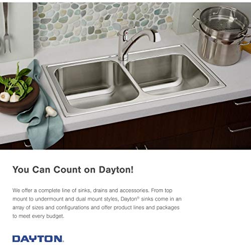Elkay DE217323 Dayton Equal Double Bowl Stainless Steel Corner Sink thumb #6