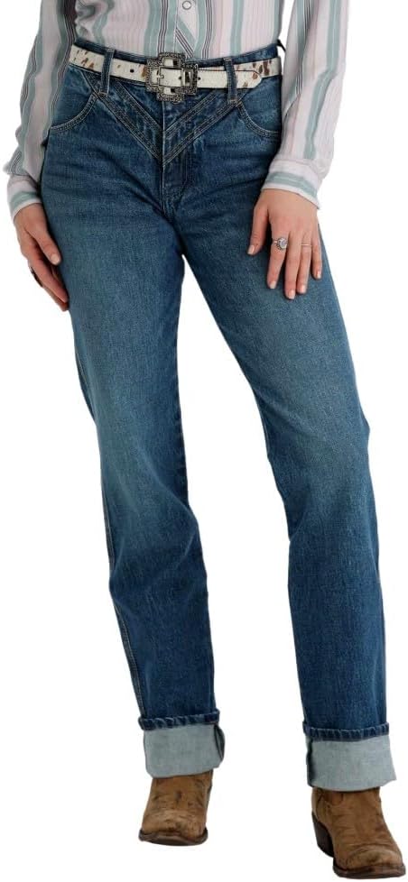 Western Jeans Womens Quinn 9 Reg Dark Wash CB75054001