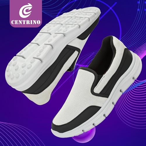 Image of Centrino Men's Sports Shoes | Shoes for Man Stylish | Lightweight Breathable Running Shoes | Cushioned Insole | Comfortable Mesh Walking & Workout Sneakers for Men | Mens Sports Shoes Casual (9229)