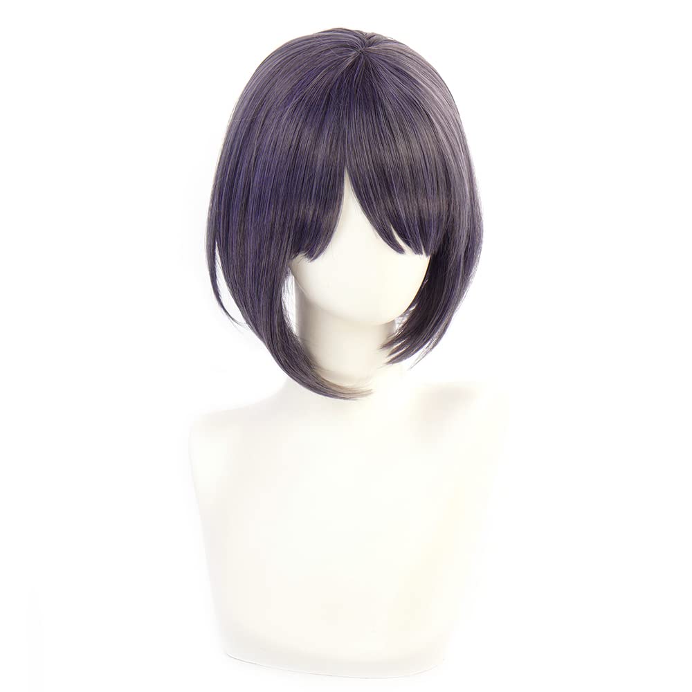 OSIASWIG Anime Cosplay Wig, Genshin Impact Wig, with Free Wig Cap, for Halloween, Party, Carnival, Nightlife, Concerts, Weddings (Kujo Sara)