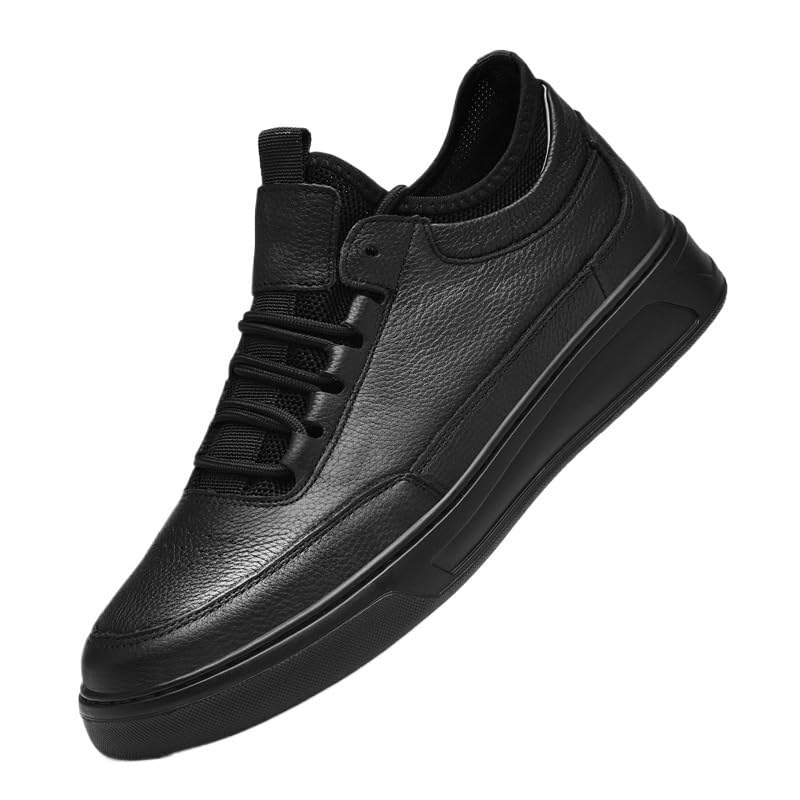 Men's Business Formal Dress Derby Shoes Lightweight Sneakers Men Non-Slip Waterproof Genuine Leather Oxford Shoes - Main Image