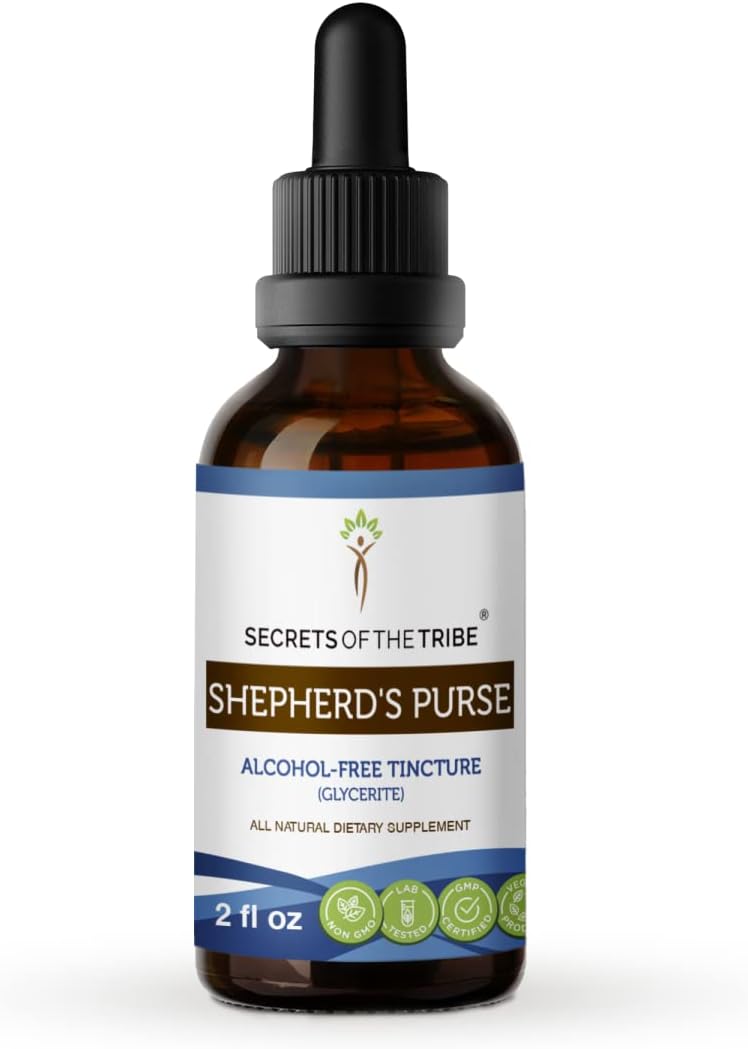 Shepherd's Purse AlcoholFree Extract, HighPotency Herbal