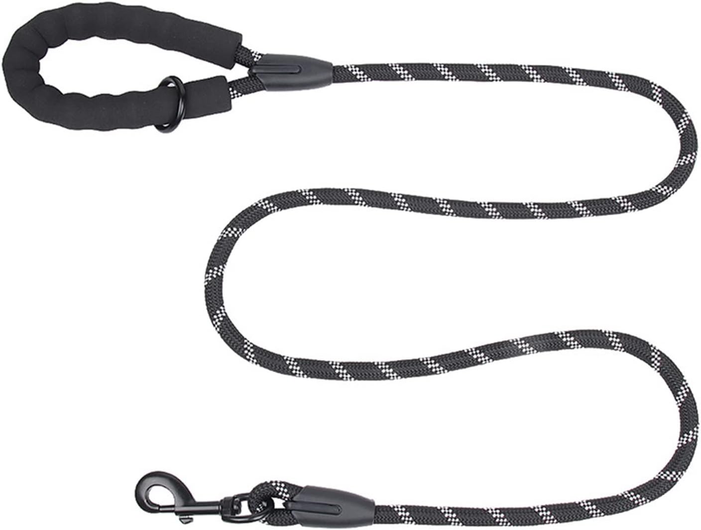 LESANGBAIHUODIAN Reflective Dog Leashes Run Walk Trainning Fit for Large Small Cat Pets Leash Durable Dog Pet Round Rope (Color : Red)