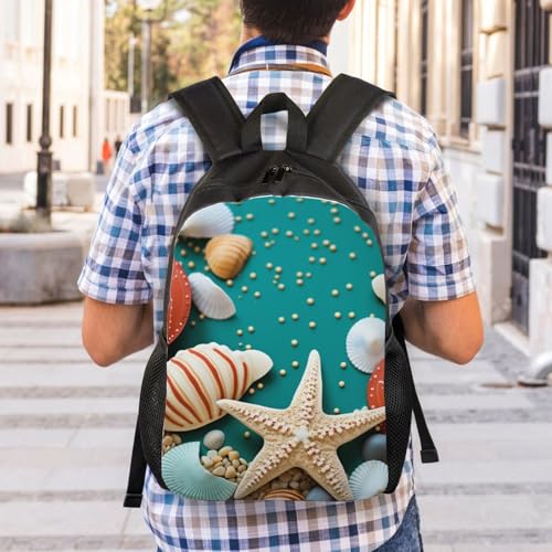 Mochila impermeable para senderismo unisex estampada miniatura 7