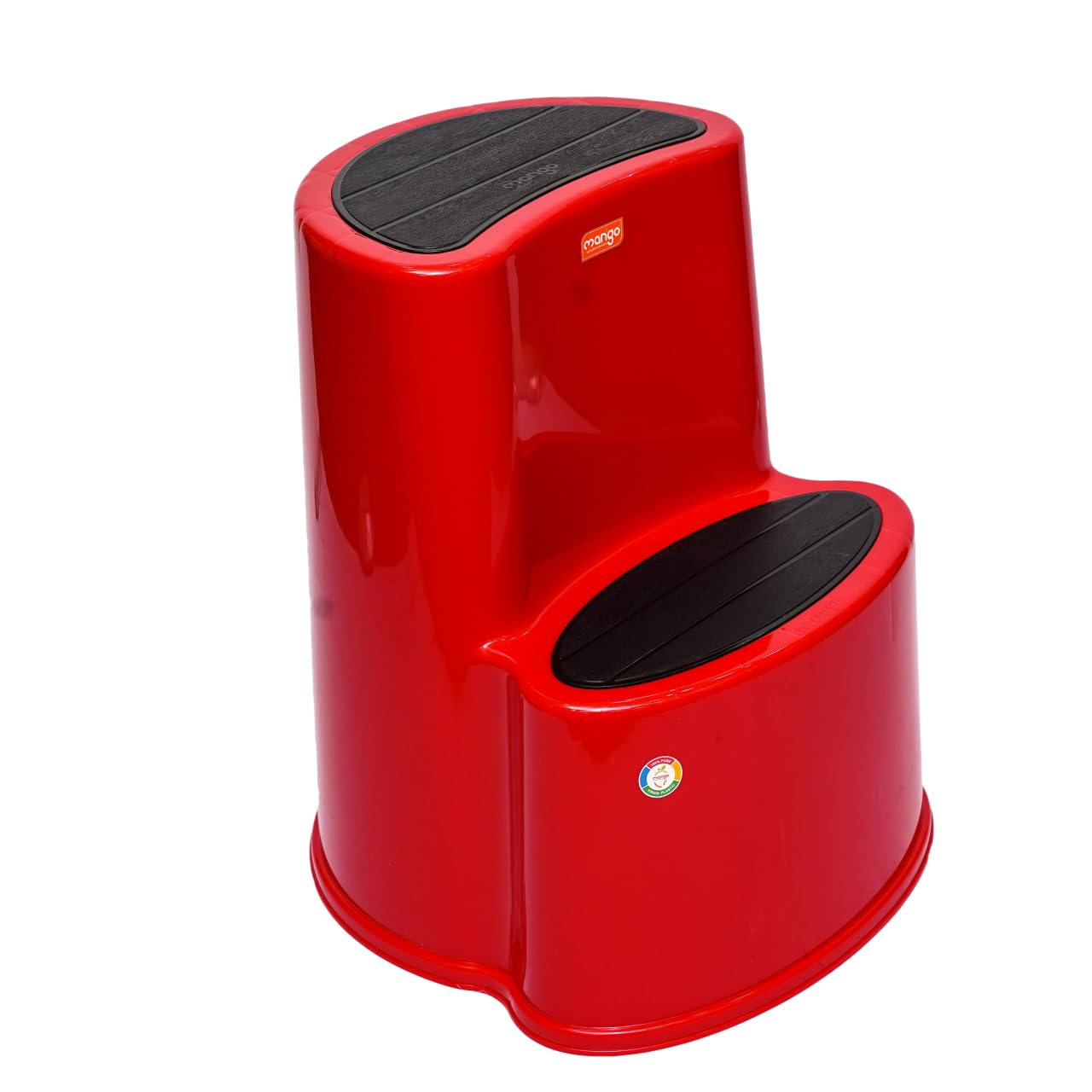 Multipurpose Step Stool with Anti-Skid Surface for Home, Kitchen & Office | Premium Plastic Ladder Stool | 220 kg Hight Weight Load Capacity | 60 x 47 x 51.5 cm (Mystic Red)-image-9