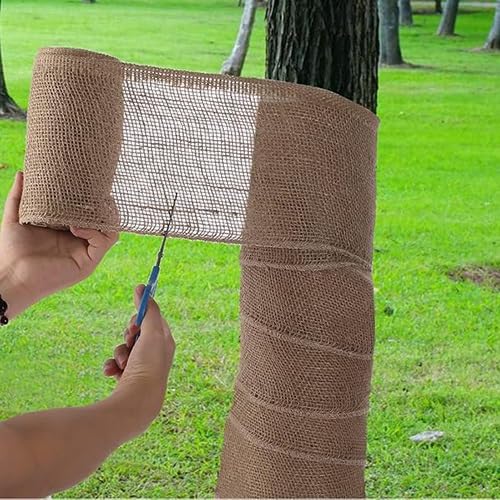 Copertura per piante, protezione dal gelo invernale, 10,2 x 102,4 cm, per cespugli, alberi e piante in vaso, telone per piante per la stagione fredda, involucro per alberi incluso