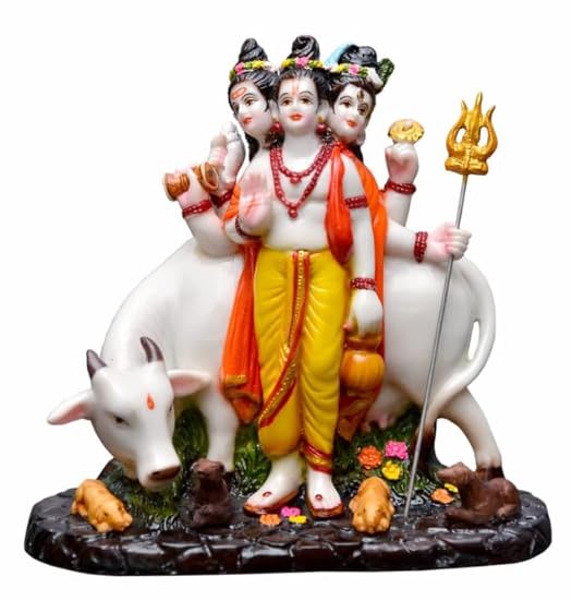 MTV Art Creation Lord Dattatrey Statue/Idol/Murti, Multicolor-image-49