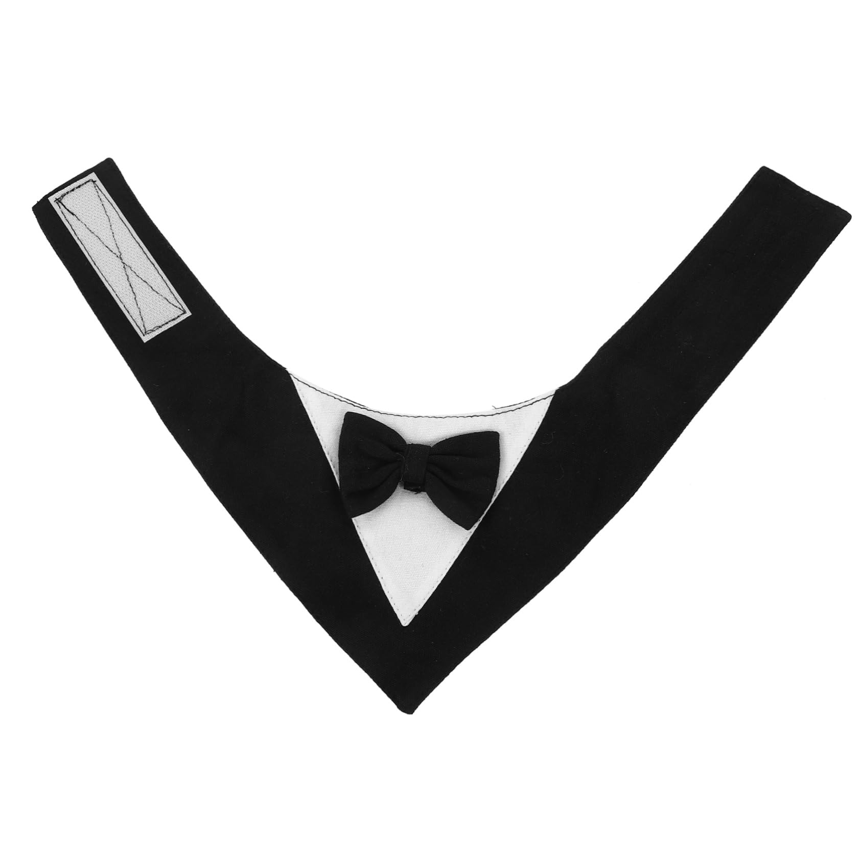 ifundom 5pièces Bandana pour Chien Polyester avec Nœud Décoratif Écharpe Ajustable pour Animaux De Compagnie Accessoire Élégant pour Fête Et Mariage
