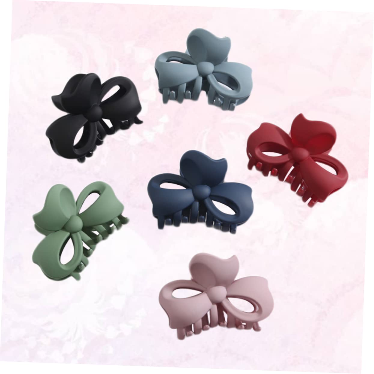FRCOLOR Lot de 18 barrettes à cheveux pour femmes - Pour filles - Pour carte - Vert clair - Pinces à cheveux - Petites boucles afro - Perruque bleue avec grand clip de bain