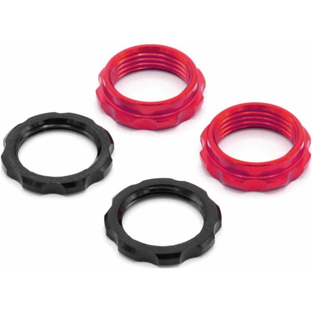 Incision 00525 S8E Machined Spring Collars Red