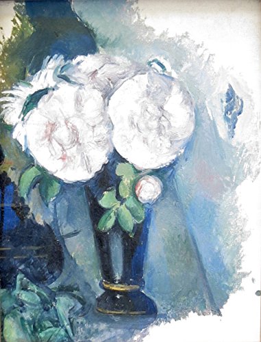 Flowers in a Blue Vase Cézanne affiche poster mat art impression - 2