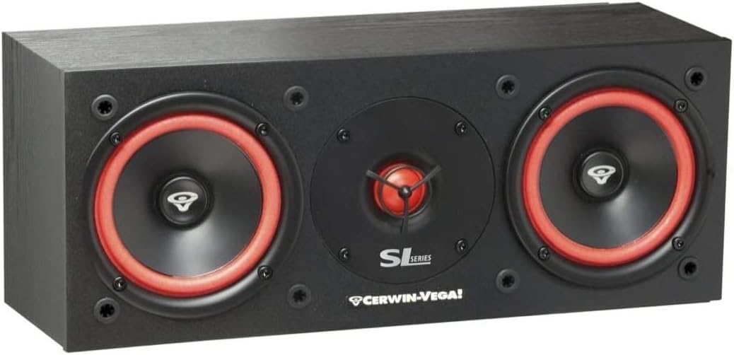 Cerwin Vega Mobile CV SL Series Dual 5.25" 2-Way Center Channel Speaker - SL-25C