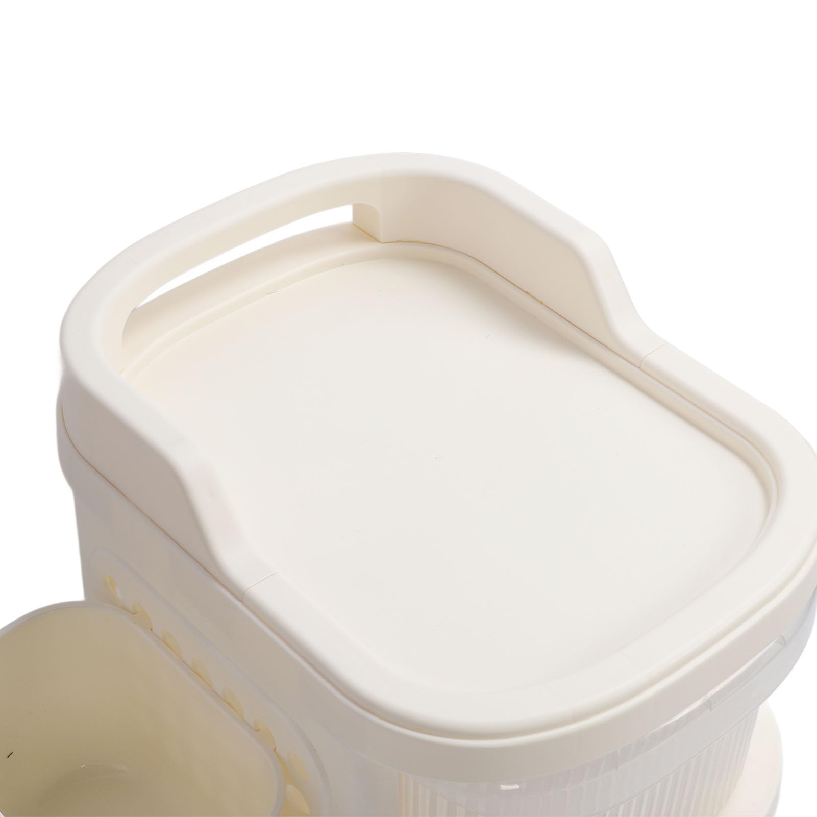 Cryfokt Carro para Cambiar Pañales para Bebés, Estante de Almacenamiento Resistente de 3 Capas con Ruedas para Artículos Esenciales para Guardería de Recién Nacidos