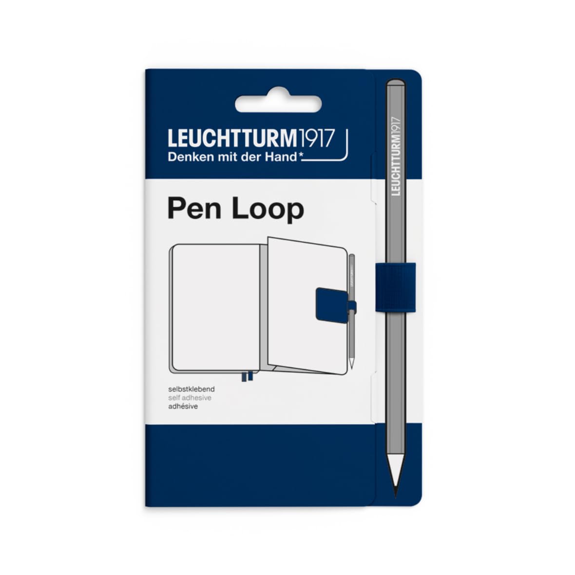 Leuchtturm1917 Deep Sea Blue, Pen Loop